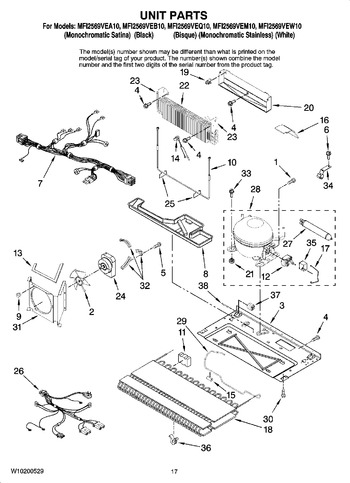 Diagram for MFI2569VEW10