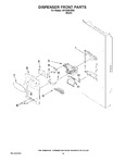 Diagram for 08 - Dispenser Front Parts