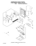 Diagram for 08 - Dispenser Front Parts