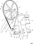 Diagram for 10 - Motor & Basket Pulley