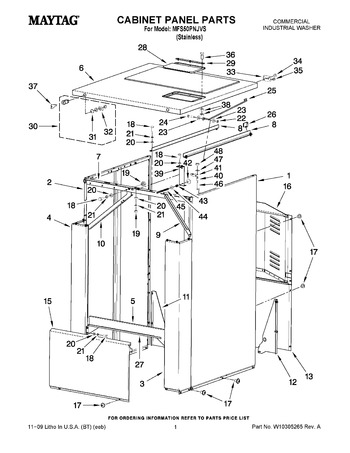 Diagram for MFS50PNJVS