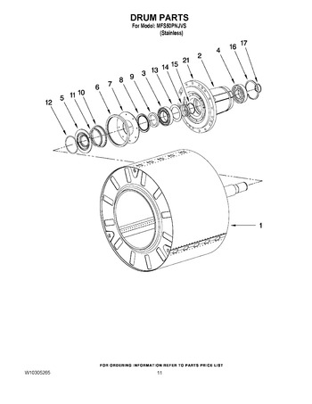 Diagram for MFS50PNJVS