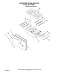 Diagram for 09 - Freezer Door Parts