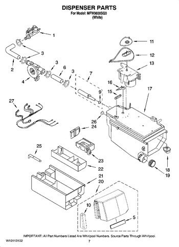 Diagram for MFW9600SQ0