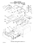 Diagram for 03 - Shelf Parts