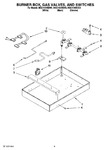 Diagram for 02 - Burner Box, Gas Valves, And Switches, Optional Parts (not Included)