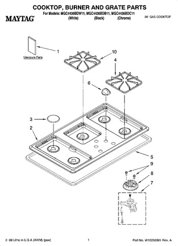 Diagram for MGC4436BDW11