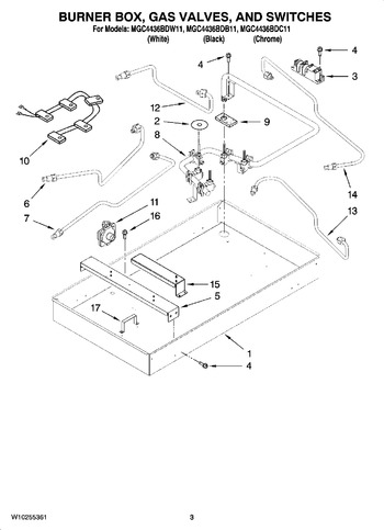 Diagram for MGC4436BDW11