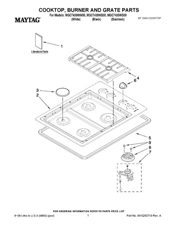 Diagram for MGC7430WW00