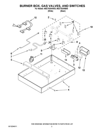 Diagram for MGC7630WW00