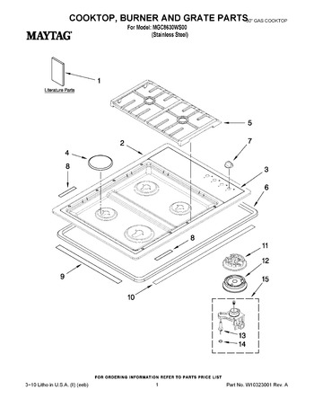 Diagram for MGC8630WS00