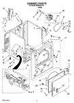 Diagram for 02 - Cabinet Parts