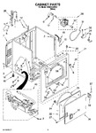 Diagram for 02 - Cabinet Parts