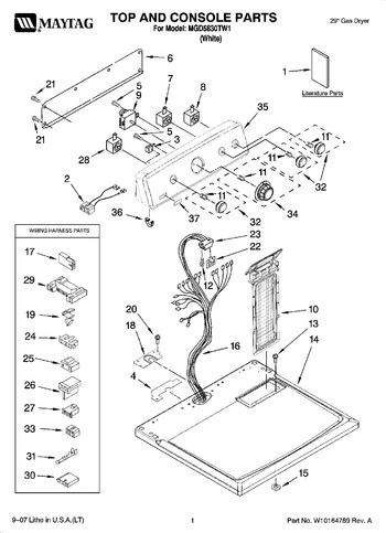 Diagram for MGD5830TW1