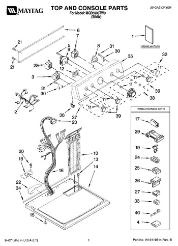 Diagram for MGD5900TW0