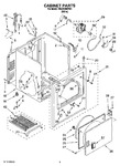 Diagram for 02 - Cabinet Parts