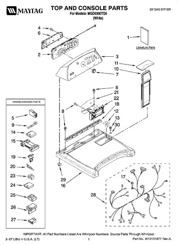 Diagram for MGD6300TQ0