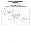 Diagram for 04 - 8557891 Burner Assembly, Optional Parts (not Included)