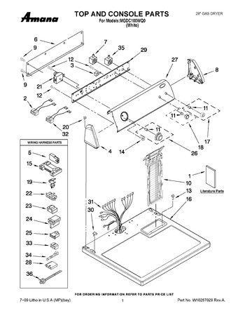 Diagram for MGDC100WQ0