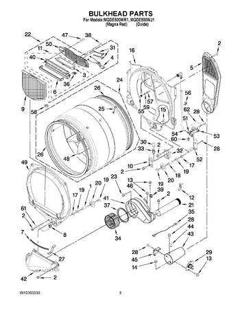 Diagram for MGDE500WR1