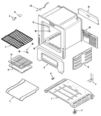 Diagram for MGR4452BDW