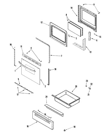 Diagram for MGR5751BDW