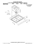 Diagram for 01 - Cooktop Parts