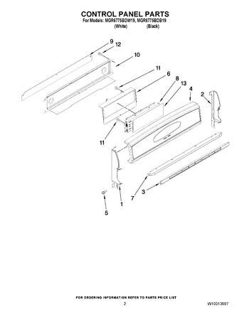 Diagram for MGR6775BDW19