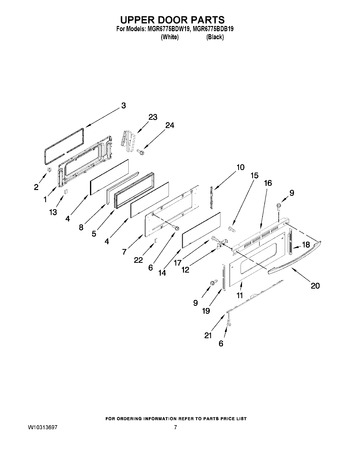 Diagram for MGR6775BDW19