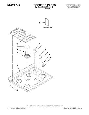 Diagram for MGR6775BDQ18