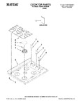 Diagram for 01 - Cooktop Parts