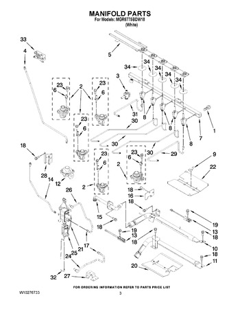 Diagram for MGR6775BDW18