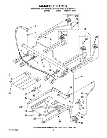 Diagram for MGR7661WS0