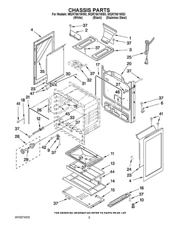 Diagram for MGR7661WS0