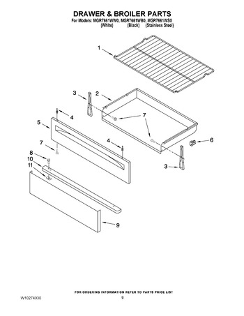 Diagram for MGR7661WS0