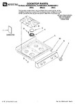 Diagram for 01 - Cooktop Parts