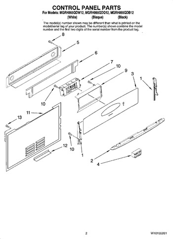 Diagram for MGRH865QDQ12