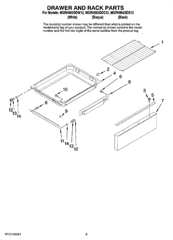 Diagram for MGRH865QDQ12