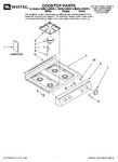 Diagram for 01 - Cooktop Parts