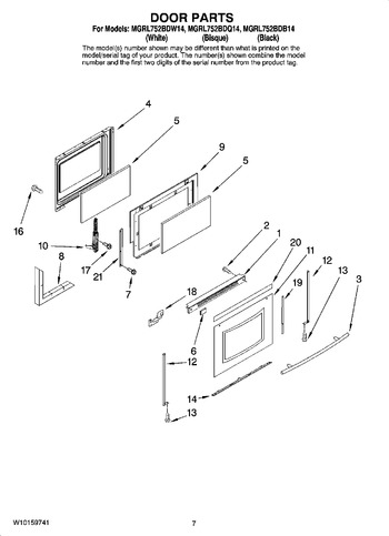 Diagram for MGRL752BDB14