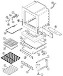 Diagram for 04 - Oven/base