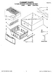 Diagram for 01 - Cabinet Parts