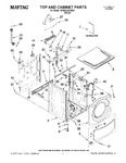 Diagram for 01 - Top And Cabinet Parts