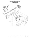 Diagram for 03 - Control Panel Parts