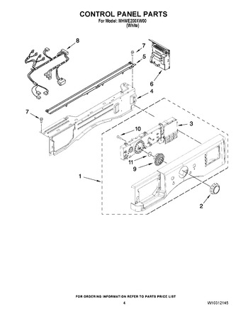 Diagram for MHWE200XW00