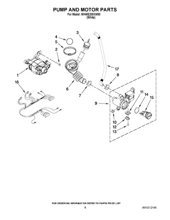 Diagram for MHWE200XW00