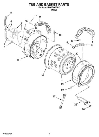 Diagram for MHWE300VW10