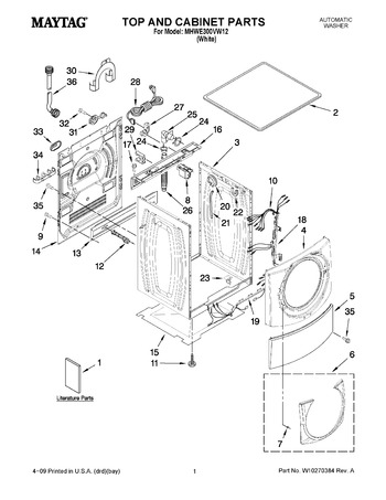 Diagram for MHWE300VW12