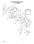 Diagram for 05 - Tub And Basket Parts