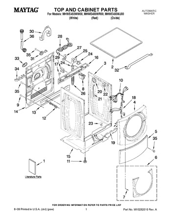 Diagram for MHWE450WJ00